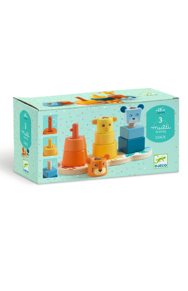 Jucarie educativa bebe MultiStack, Djeco