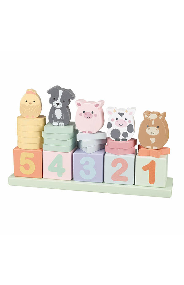 Joc Invata sa numeri cu animale de ferma, Orange Tree Toys