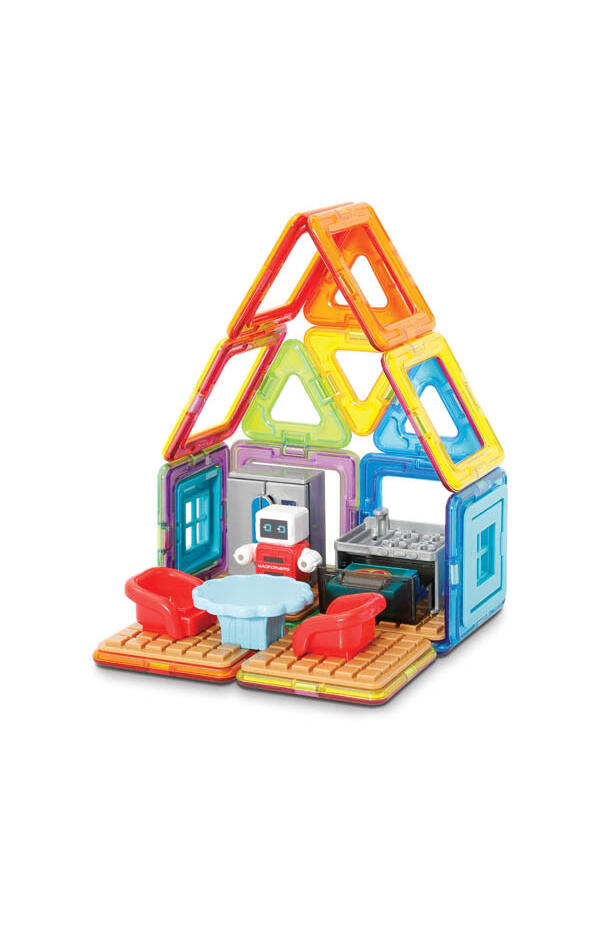 Set de construit Magformers- Bucatarie, 33 piese