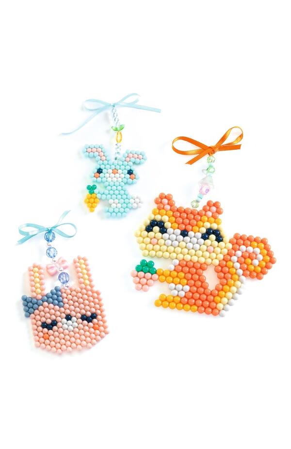 Atelier creativ cu margele Animalute norocoase, Djeco