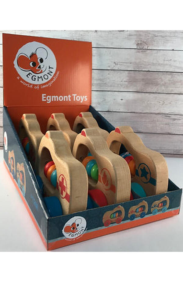 Masinuta din lemn, jucarie pentru bebe, Egmont Toys Masinuta din lemn, jucarie pentru bebe, Egmont Toys