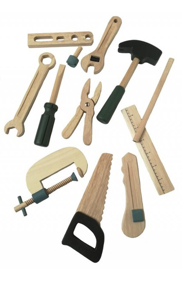 Set de unelte din lemn, Egmont Toys