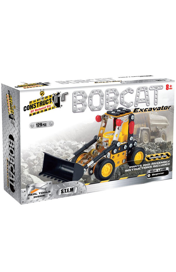 Kit STEM Excavator Bobcat, nivel incepator