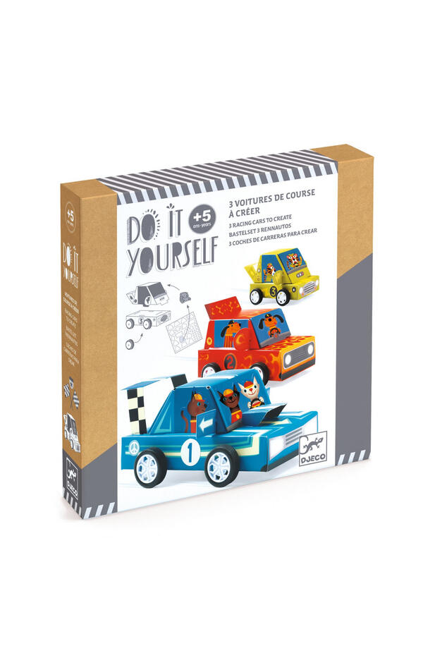 Joc creativ DIY Grand Prix, Djeco