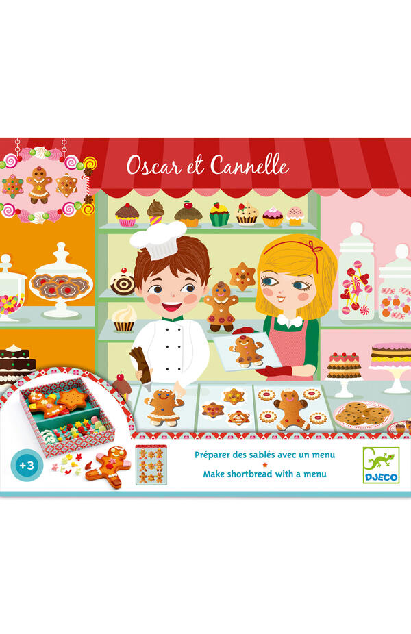 Joc de rol Set de patiserie Oscar și Cannelle, Djeco