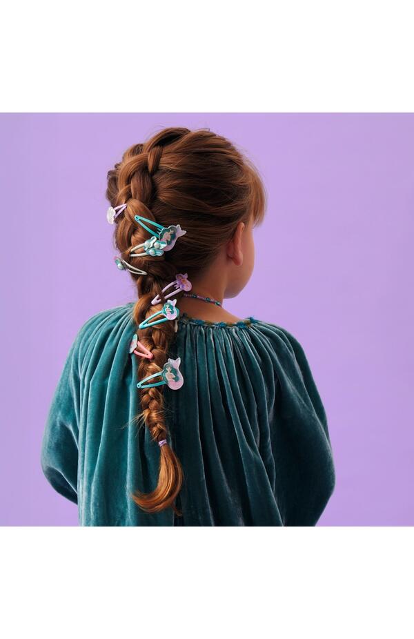 Colectia Plume - 3 agrafe de par Lorelei, Djeco