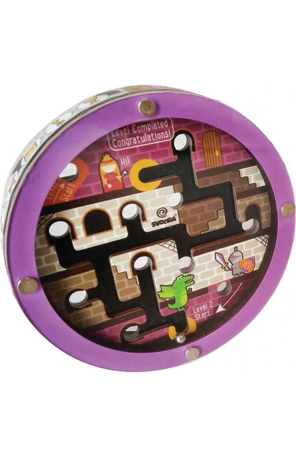 Joc de logica si indemanare Labirint dublu castel