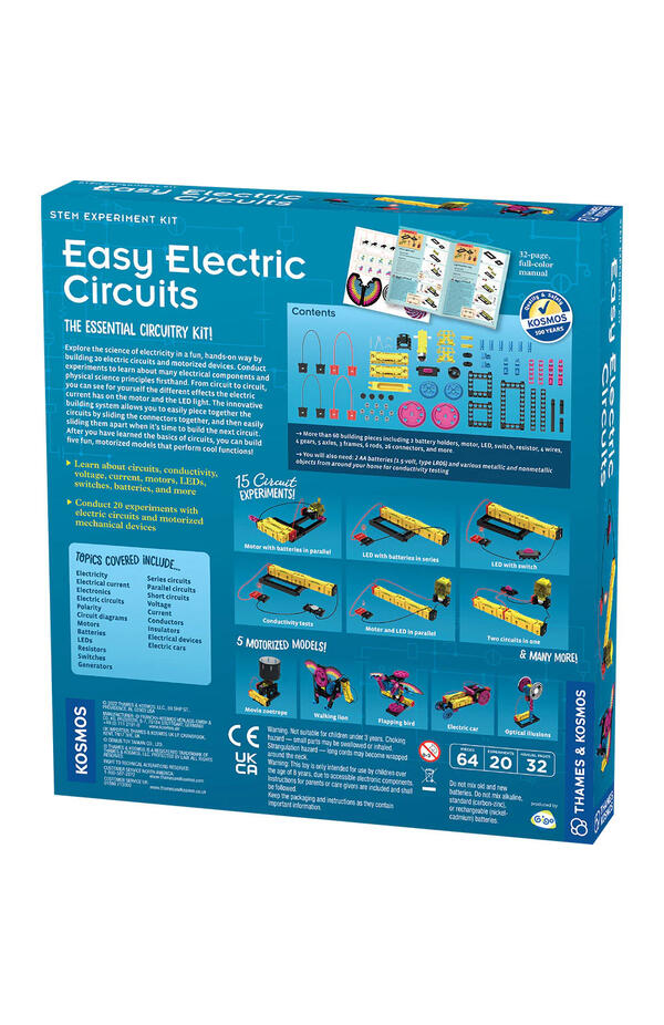 Kit STEM Construieste circuite electrice, Thames & Kosmos