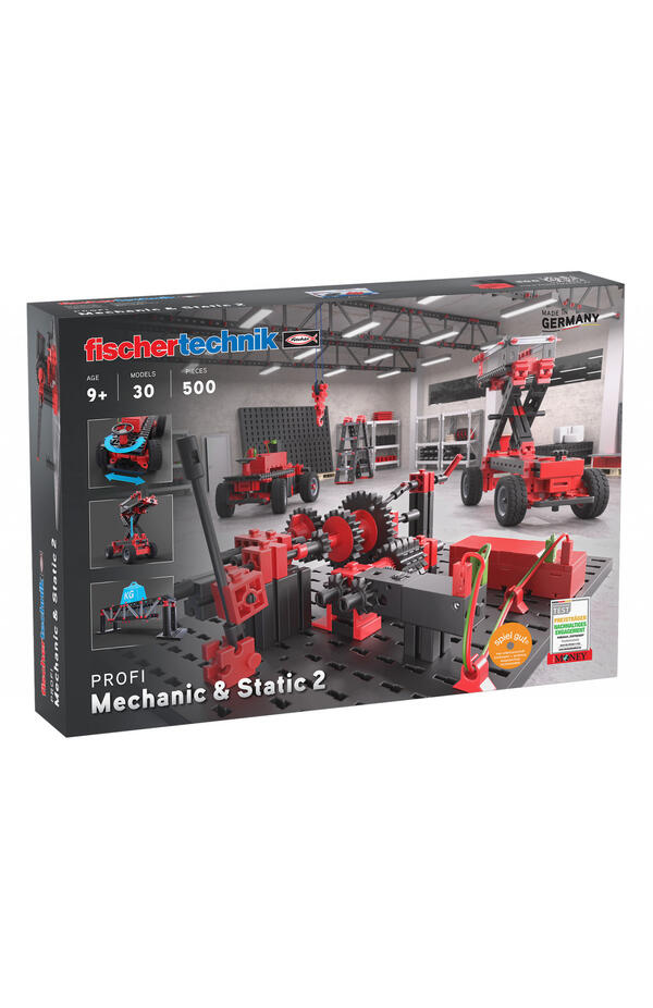 Kit STEM Principiile mecanicii si staticii, Fischertechnik