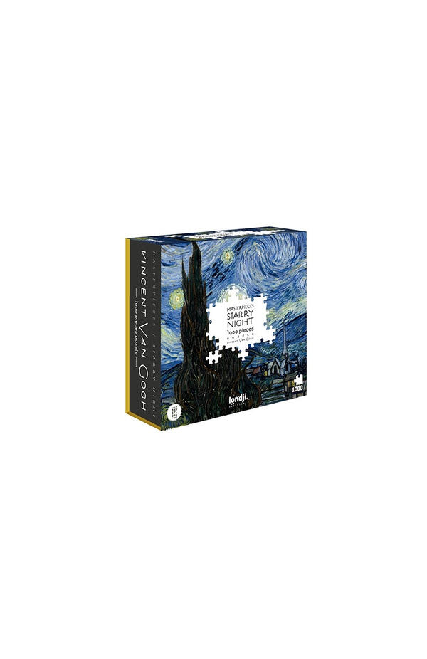 Puzzle 1000 piese Van Gogh Noapte instelata, Londji