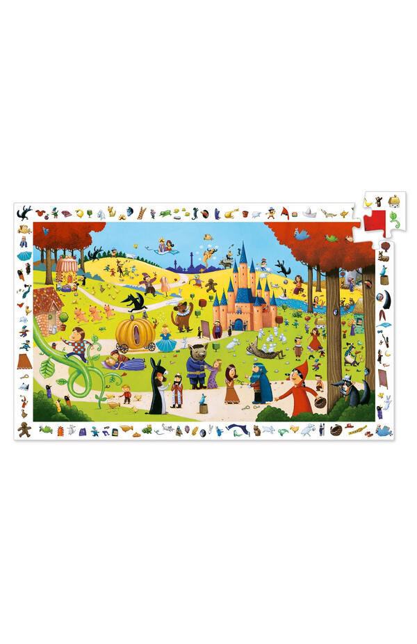 Puzzle observatie Povesti renumite, Djeco