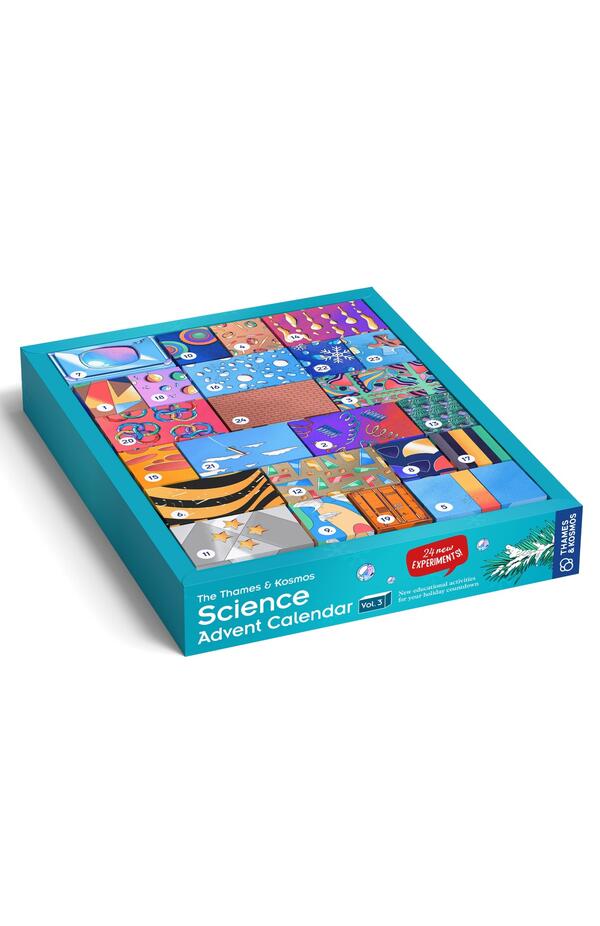 Jucarie educativa Kit STEM Calendarul stiintific de Advent versiunea 3, Thames & Kosmos