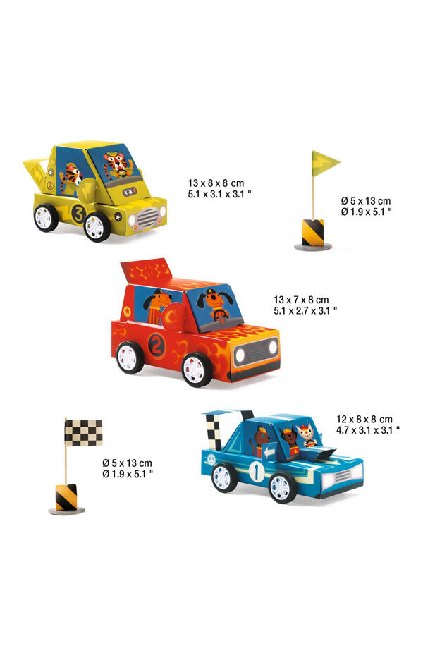 Joc creativ DIY Grand Prix, Djeco