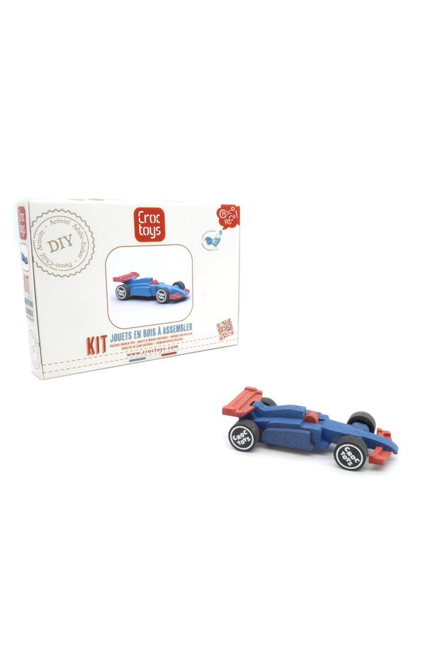 Set de constructie masina de curse, Croc toys
