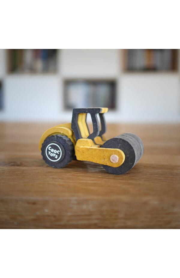 Set de constructie vehicul de santier Buldozerul Fleur, Croc toys