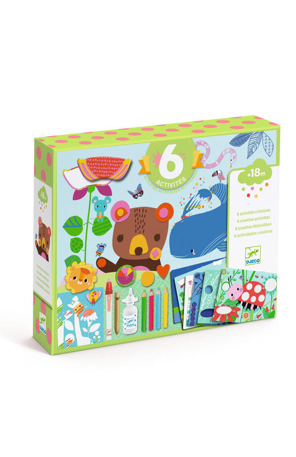 Joc creativ 6 activitati, Djeco