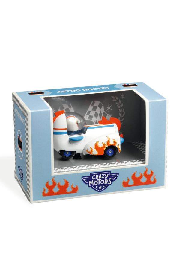 Masina Astro Rocket, Colectia Crazy Motors, Djeco