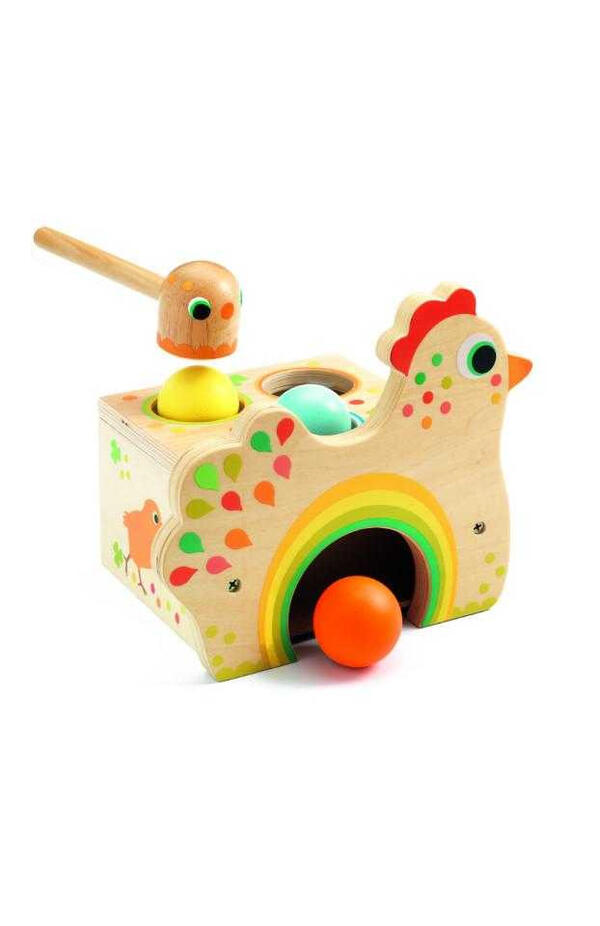 Jucarie bebe Gaina cu oua Tapatou, Djeco