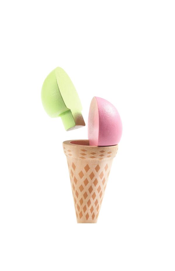 Joc de rol din lemn Gelateria Lina & Lino, Djeco