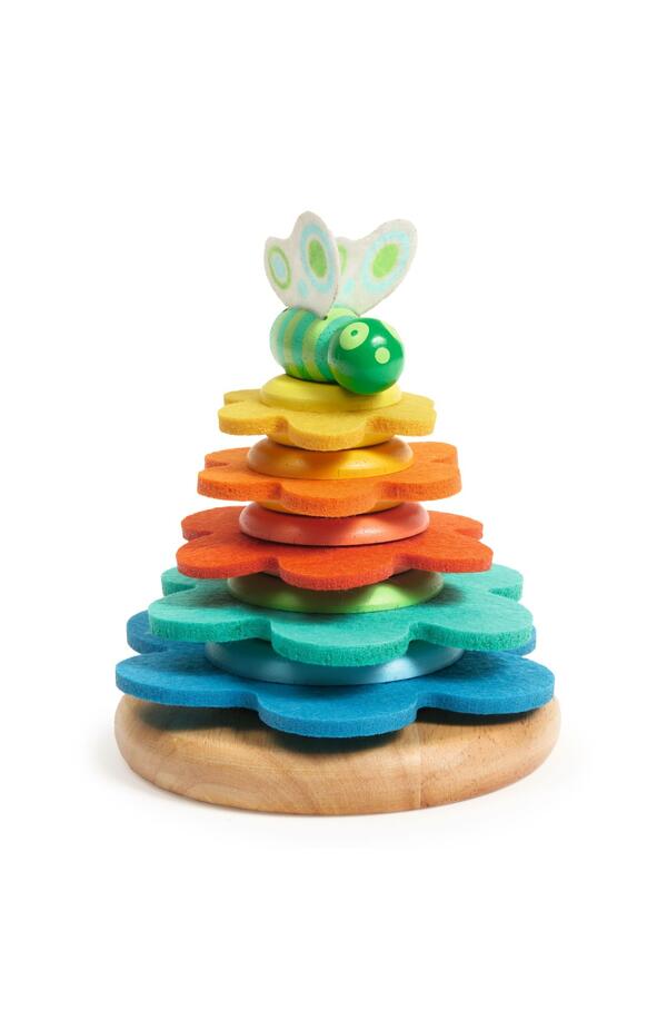 Jucarie Montessori Turn flori si fluture, Djeco