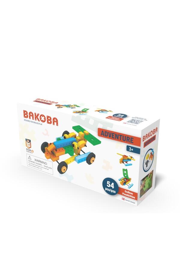 Joc de construit cu blocuri Adventure, Bakoba