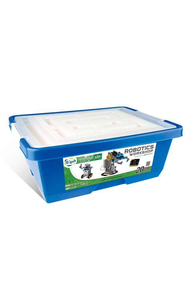 Kit STEM Workshop de robotica compatibil cu micro:bit, Gigo Toys