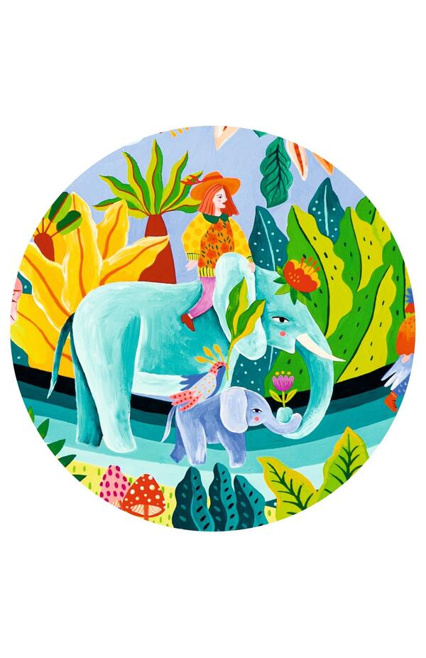 Puzzle galerie La fiesta, Djeco Puzzle galerie La fiesta, Djeco