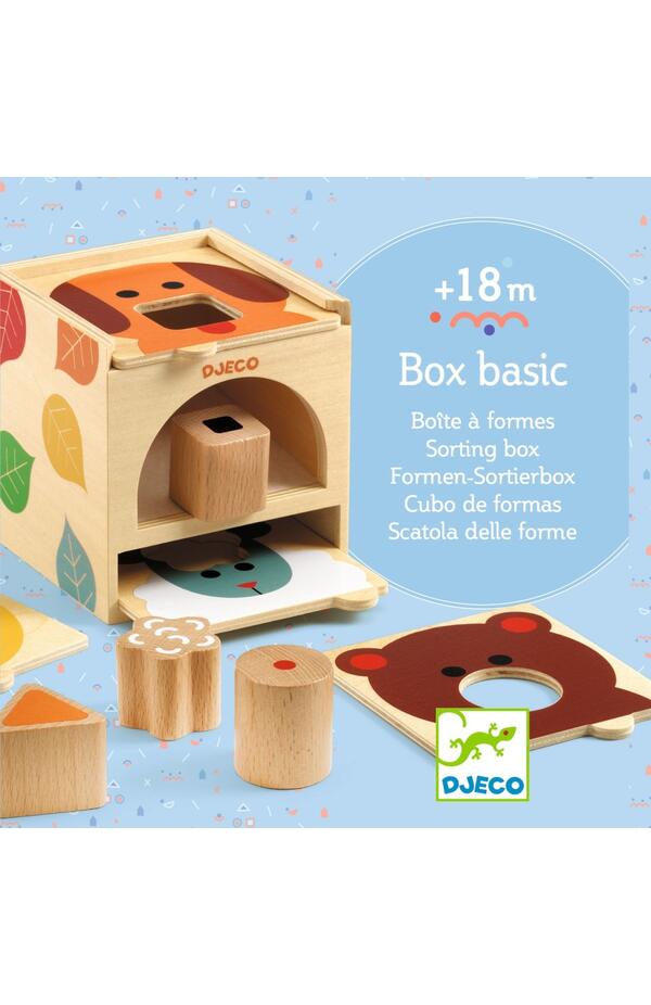 Cutie sortatoare Basic Box, Djeco