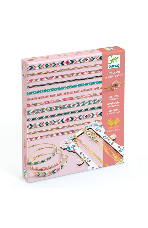 Atelier de confectionat bratari din margele, Djeco