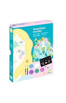 Set pictura pe fata culori sidefate, Djeco