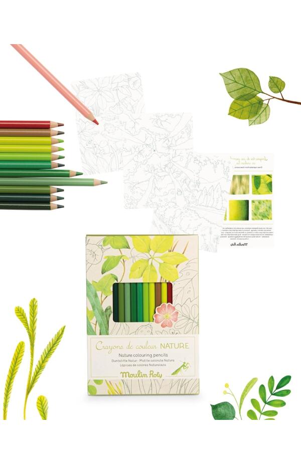 Set de colorat Natura, Moulin Roty