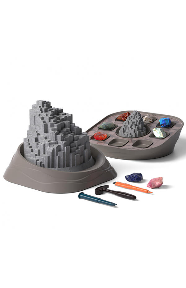 Kit STEM de excavare pietre prețioase 