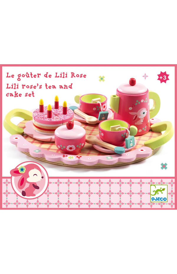 Joc de rol Set aniversar roz, Djeco