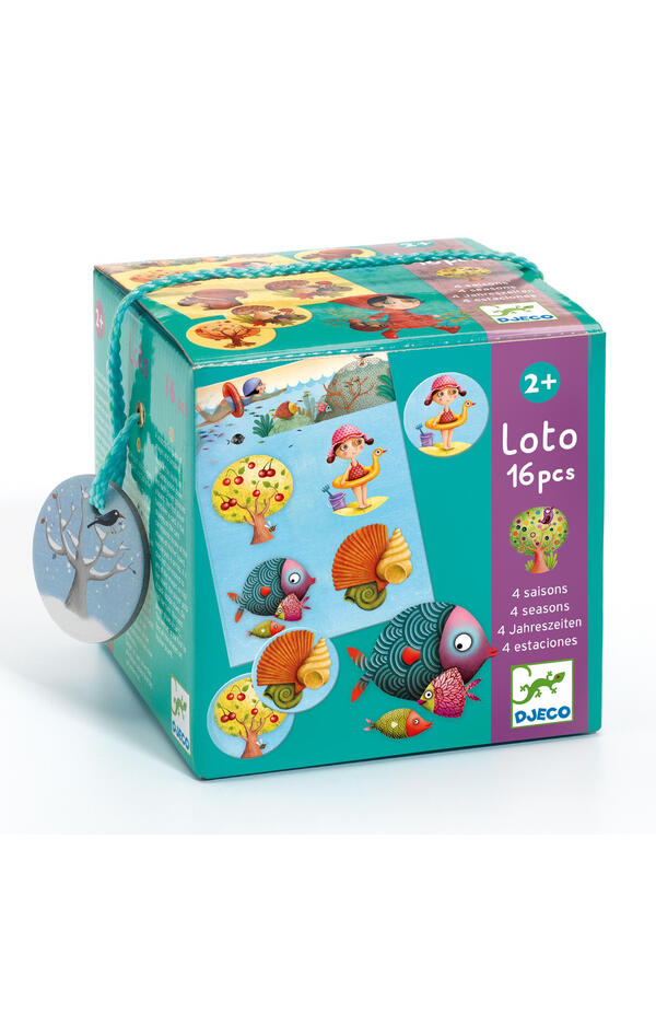 Joc Loto cu anotimpuri, Djeco