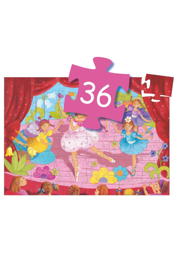 Puzzle Balerina, Djeco