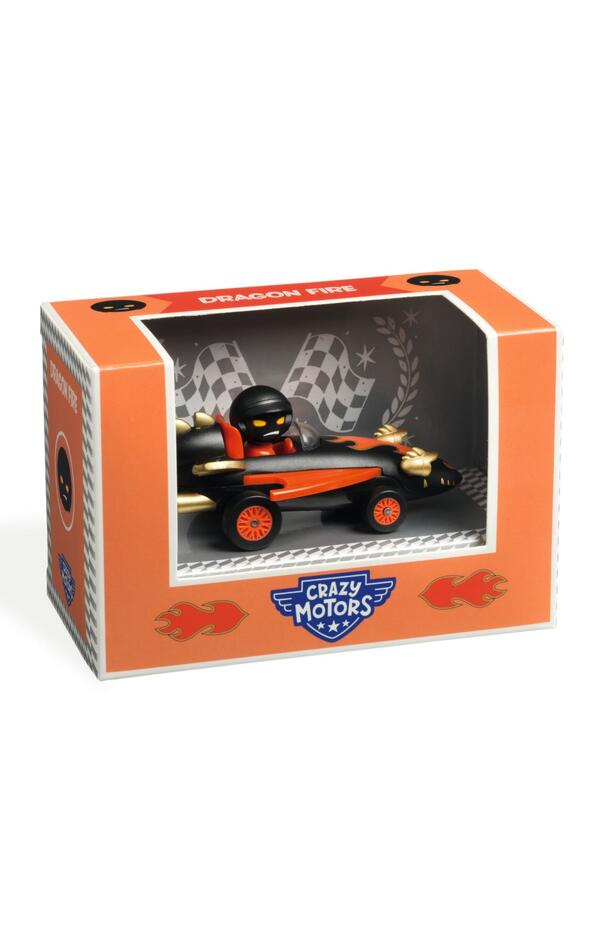 Masina de cursa Dragon Fire, Colectia Crazy Motors, Djeco