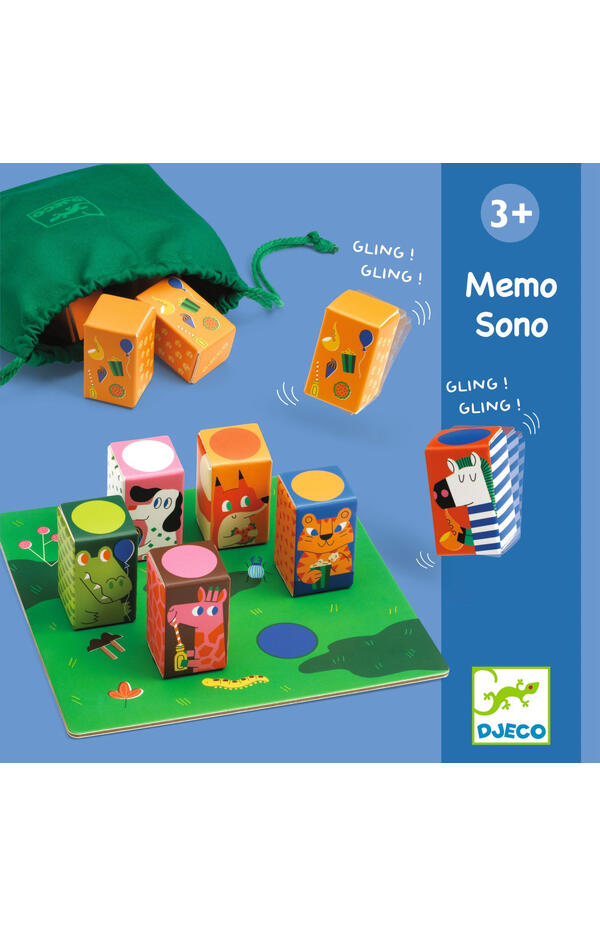 Jucarii educative Memo sono, Djeco