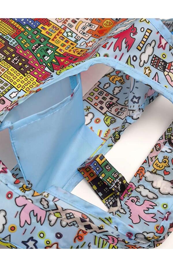 Sacosa textil James Rizzi My New York City, Fridolin