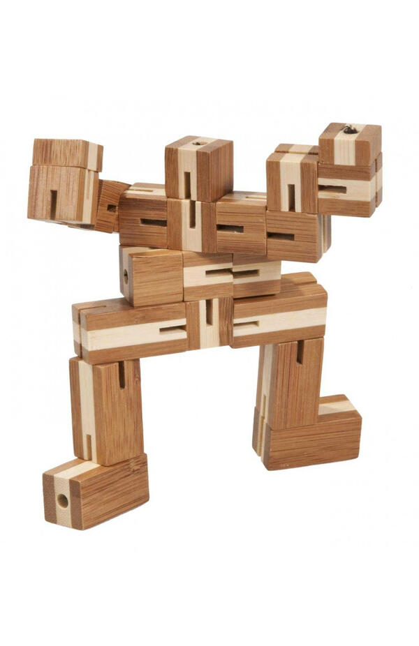 Joc logic 3D Puzzle Flexi-cub4, Fridolin