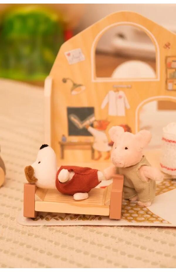 Mini Porcusorul de plus Bart, Egmont Toys