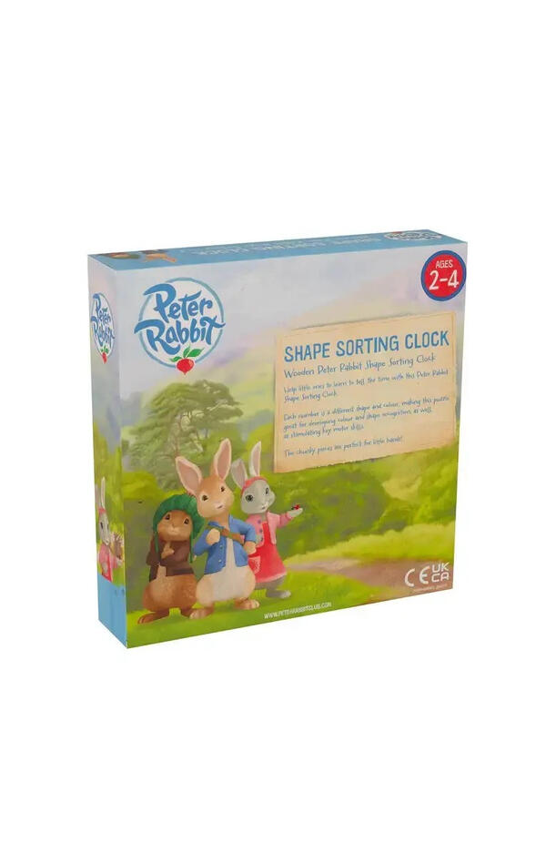 Puzzle ceas Peter Rabbit™, Orange Tree Toys