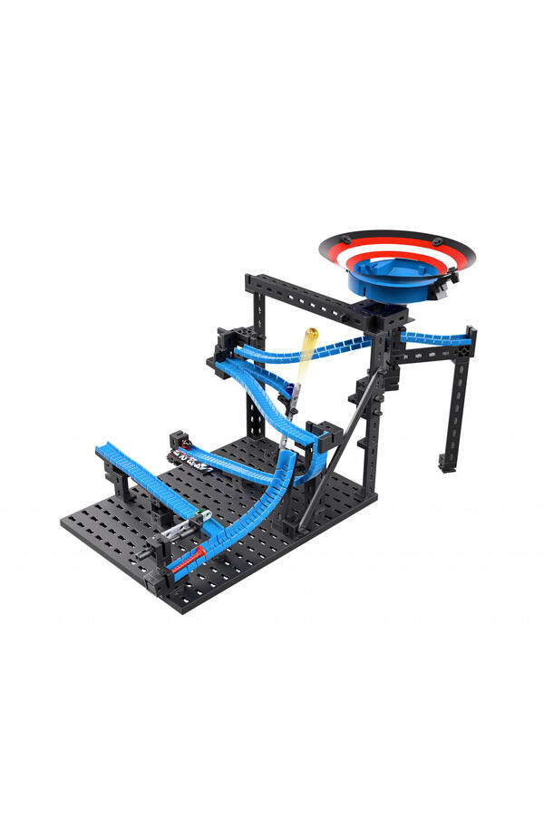 Kit STEM Cursa cu bile metalice - Booster, Fischertechnik