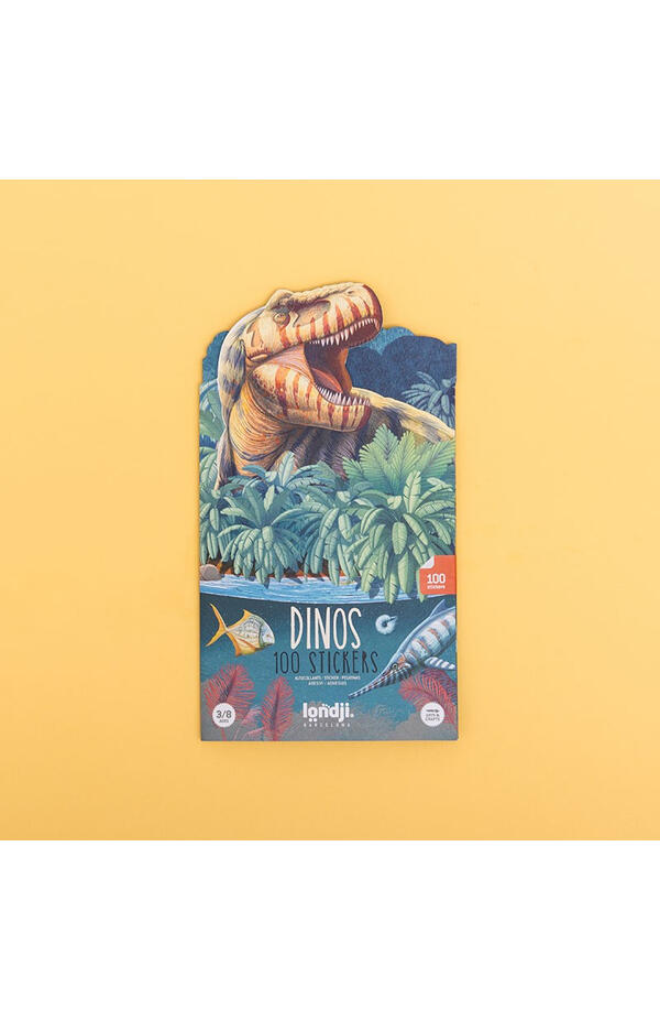 Set cu abtibilduri repozitionabile Dinozauri, Londji