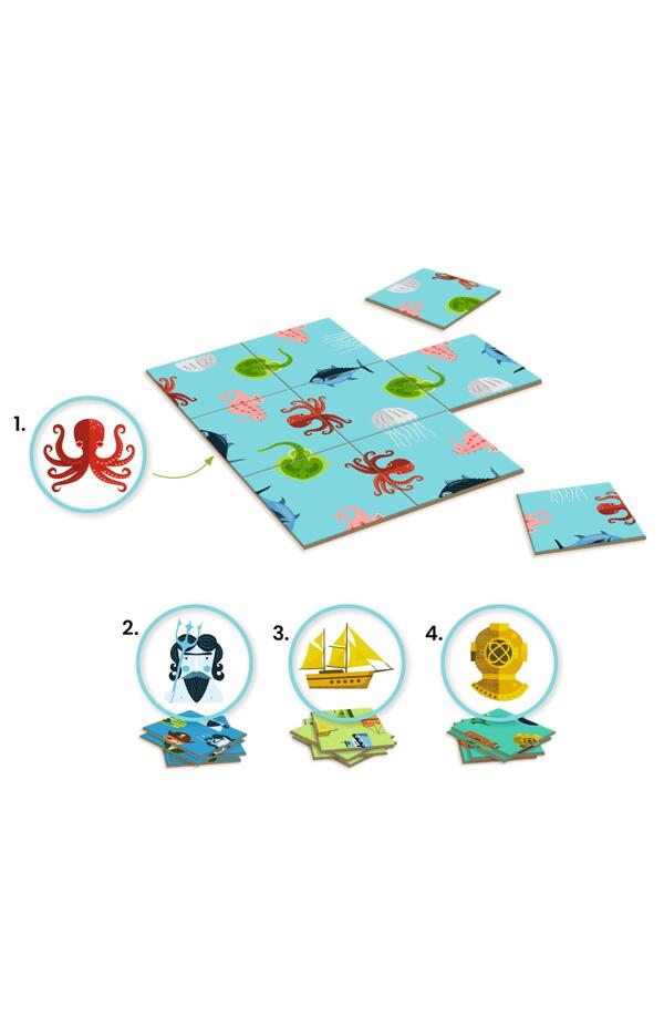 Joc de logica Impossiblo Ocean, Djeco