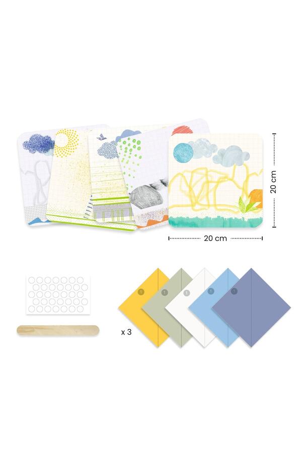 Joc creativ origami Jungla vesela, Djeco