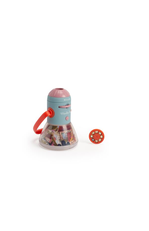 Lanterna cu povesti Minouchkas, Moulin Roty