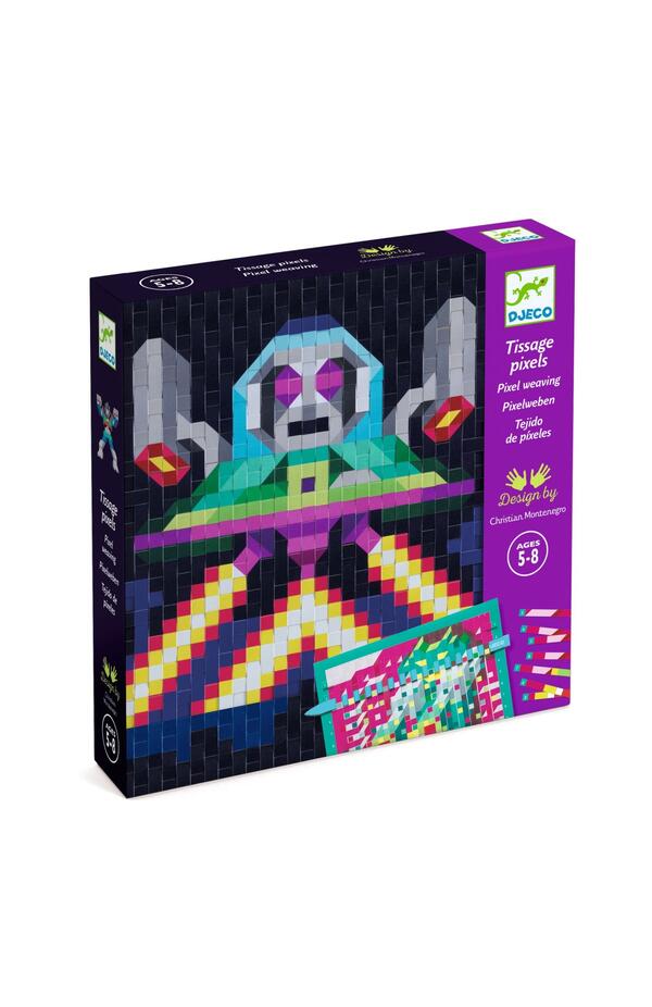 Joc creativ de tesut Tematica UFO, Djeco