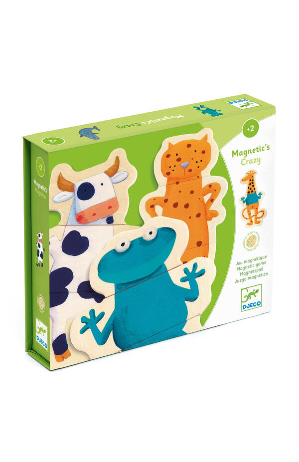 Joc cu magneti Animale amuzante, Djeco
