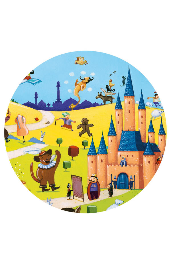 Puzzle observatie Povesti renumite, Djeco