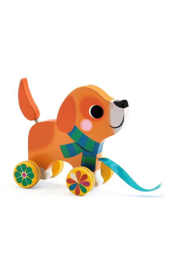 Jucarie de tras Catelusul Lou, Djeco